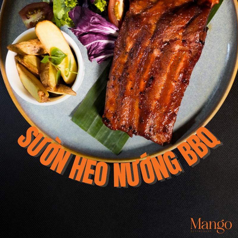 Sườn heo nướng BBQ